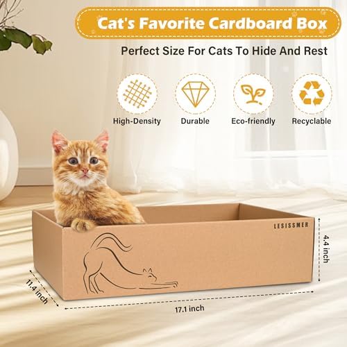 4 Pack Cat Wall Scratcher, Art Cat Scratching Board - Image 4