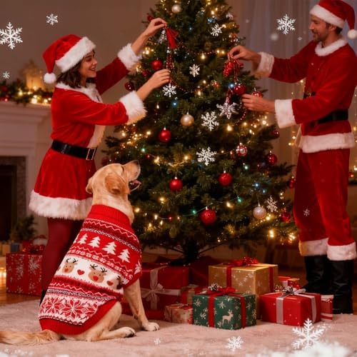 Christmas Matching Dog and Owner Outfits Sweater Clothes,Pet S - Image 6