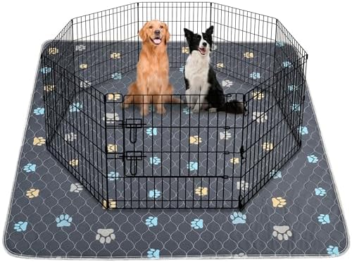 Aitmexcn Washable Pee Pads for Dogs, 2 Pack Extra Large Reusable Puppy Training by Aitmexcn
