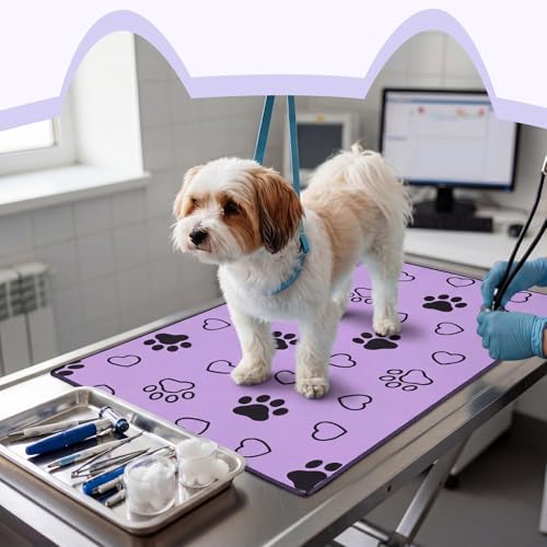 AceOrbit 1 Pack 24x36 Inch Non-Slip Dog Grooming Mat - Image 3