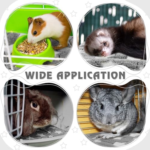 Haull 4 Pcs Waterproof Guinea Pig Bedding Mat, 13 x 10 - Image 5