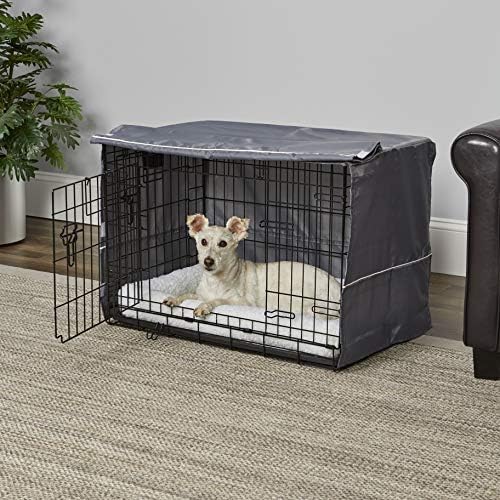 New World Midwest Homes for Pets Medium Dog Crate Cover, Polyester Privacy - Image 3