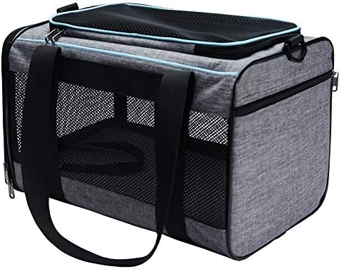 Vceoa 19"x12"x12" Pet Carrier for Cats - Image 2