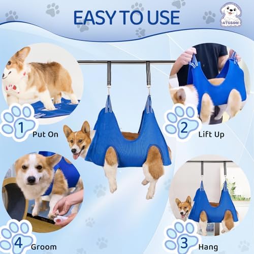 Dog Grooming Hammock for Large & Giant Dogs, Nail Trimming Sling, Size XXXL - Image 3