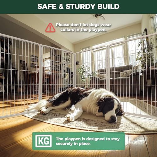 FXW Homeplus Indoor Dog Playpen, 16 Panels, - Image 6