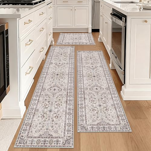 Washable 3x3 Square Rug for Entry Bathroom Kitchen Bedroom Carpet - Image 6