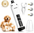 Whisper-Quiet Dog Nail Grinder, Safe & Stress-Free by WOFSEN