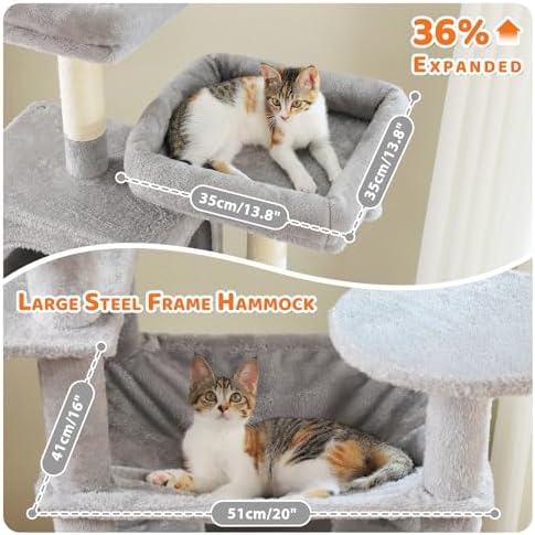 PAWZ Road XXL 81" Cat Tree Large Cats - Image 4