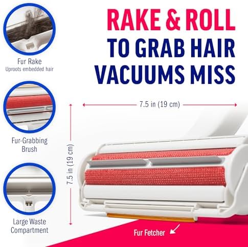 ChomChom Roller & Rake – Reusable Pet Hair Removal Roller - Image 2