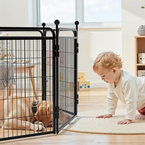 Gardner Pet Dog Playpens, Foldable Pet Play Yard Gate - Image 6