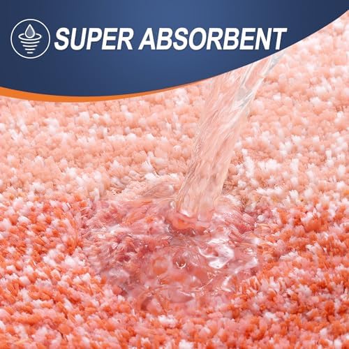 OLANLY Large Bathroom Rugs 50x30, Extra Soft Absorbent Microfiber Bath Rugs - Image 4