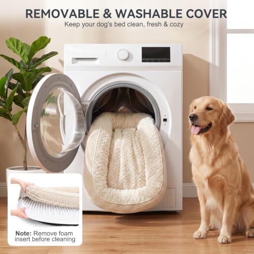 JOEJOY Orthopedic Dog Bed for Extra Large Dogs, Egg-Crate Memory Foam Pet Bed - Image 6