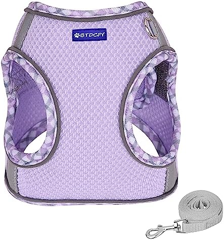 Step in Mesh Dog Harness and Leash Set Breathable Air Mesh Harness - Image 3