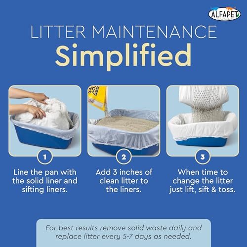 Alfapet Sifting Cat Litter Box Liners - Image 6
