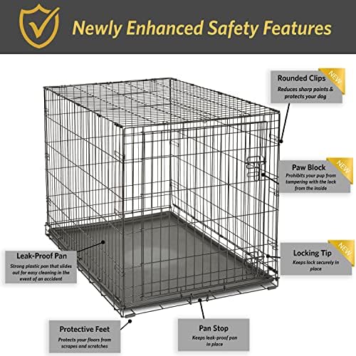 New World by Midwest 42-Inch Single Door Crate, - Image 4