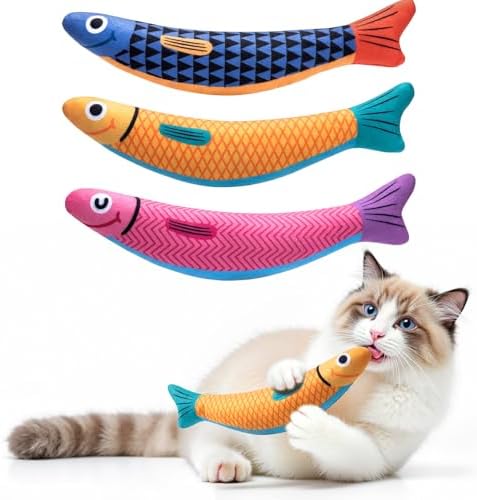 Interactive Cat Toys with Soft Chew Kicker Cat Toys by HappypetschoosePetBusy