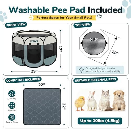 Dog Cat Small Animal Puppy Playpen Crate - Image 2