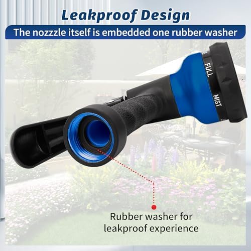AUTOMAN-Garden-Hose-Nozzle, 2 Pack ABS Water Spray Nozzle - Image 5