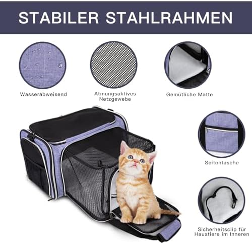 BAGLHER Expandable Cat Carrier - Image 3