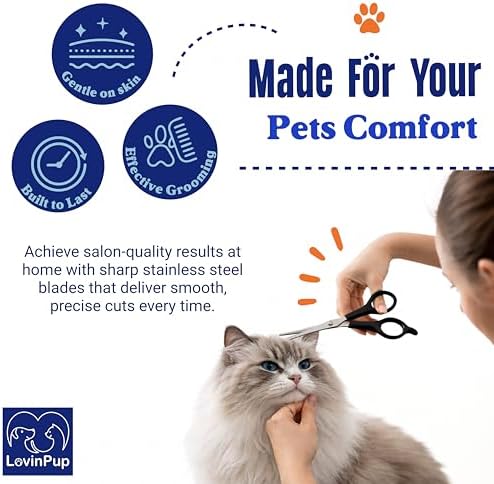 Dog Grooming Scissors Set – Pet Grooming Shears - Image 5