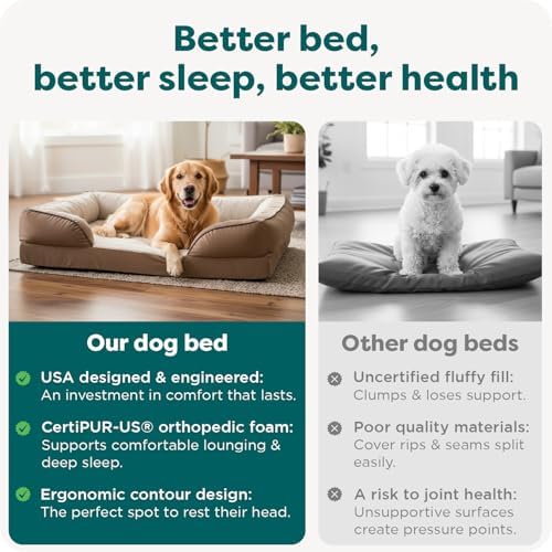 Furhaven Orthopedic Dog Bed for Large Dogs w/ Removable Bolsters & Washable - Image 7