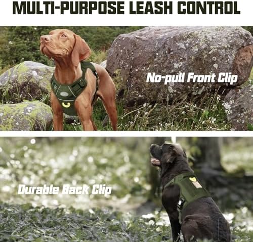 AUROTH Dog Harness for Small Medium Dogs, Tactical No Pull Dog Vest - Image 5
