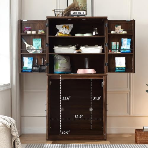 Forest Gravity Extra Large Tall Litter Box Cabinet - Image 2
