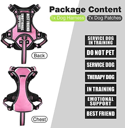 WINSEE Service Dog Vest No Pull Dog Harness - Image 5