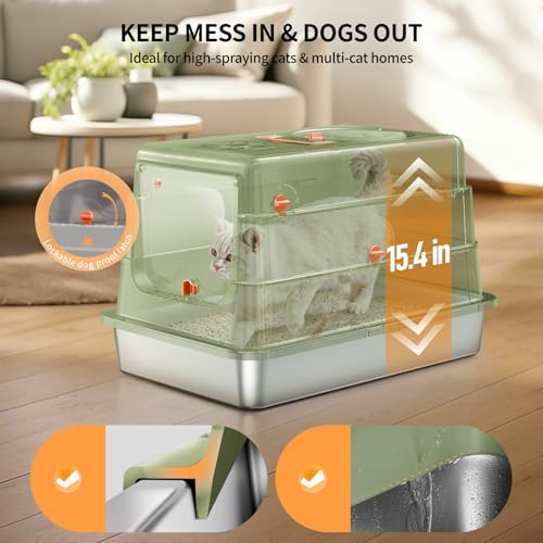 Stainless Steel Cat Litter Box - Image 5