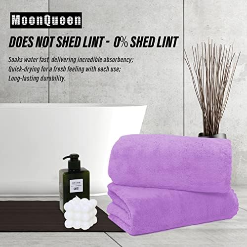 MOONQUEEN 2 Pack Premium Bath Towel Set - Image 3