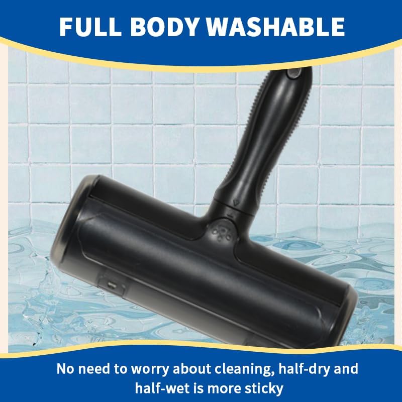 Pet Hair Remover Roller – Reusable Dog & Cat Fur Removal Brush - Image 5