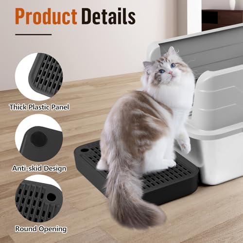 Cat Litter Box Step with Filter Function, Non-Slip Cat Step - Image 4