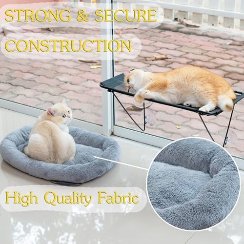 ROOVE Cat Window Perch – Luxury Cozy Hammock - Image 3