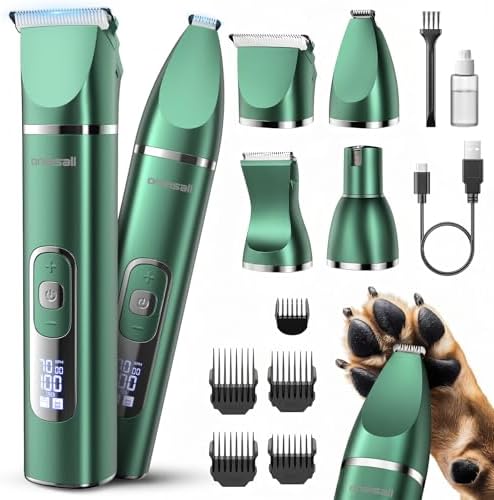 oneisall 4 in 1 Dog Grooming Kit by oneisall