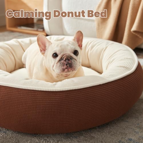 30 inches Soft Touch Fleece Donut Dog Bed - Image 2