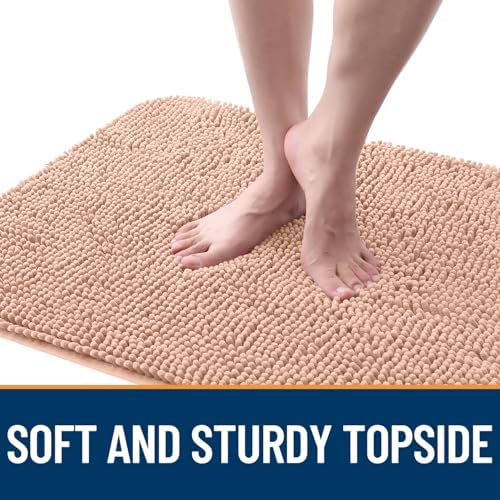 OLANLY Dog Door Mat for Muddy Paws 30x20, Super Absorbent Chenille Mud Mat - Image 4