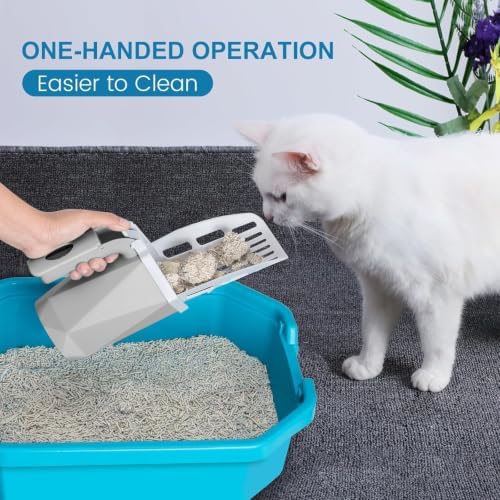 Cat Litter Scooper with Holder, Waste Can & 150 Refill Bags - Image 4
