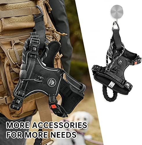 NESTROAD Dog Harness for Small Sized Dog, No Pull Dog Vest Harness Set - Image 7