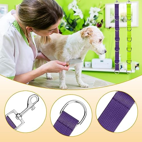 PEUTIER 2pcs Dog Grooming Extender, Quick Release Nylon Dog Grooming Helper - Image 4