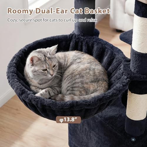 Gitelsnour Cat Tree, Sturdy Cat Tower - Image 4