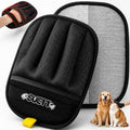 SUETT Pet Hair Removal Gloves, Reusable Five-Finger Grooming Gloves by Unknown