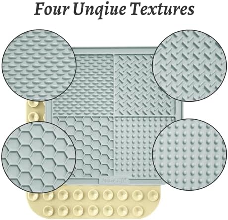 MateeyLife 2PCS Large Lick Mat for Dogs and Cats, Licking Mats for Dog Anxiety - Image 2