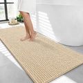 OLANLY Thick Chenille Bathroom Runner Rugs 44x24, Absorbent Bath Mat by OLANLY
