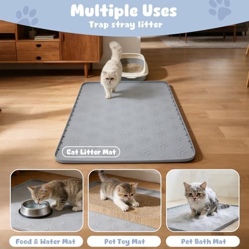 JUJOMAT Cat Litter Box Mat - Image 5