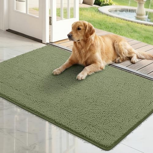 Bcoimo Super Absorbent Dog Door Mat by Bcoimo