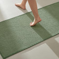 TYUU Bathroom Runner Rug, Long Bath Mat Washable Thin Quick Dry Low Pile by TYUU