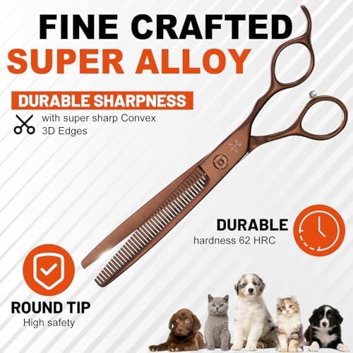 High-end Professional Dog Grooming Thinning Scissors Teeth Cutting Blending - Image 5