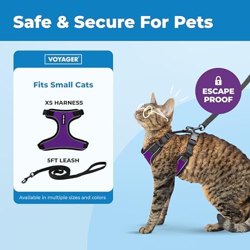 Voyager Escape-Proof Step-in Cat Harness & Leash - Image 2