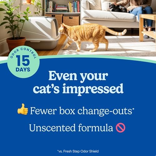 Fresh Step Advanced Ever Fresh Unscented Clumping Cat Litter, 16 lb., 2 Pk - Image 3
