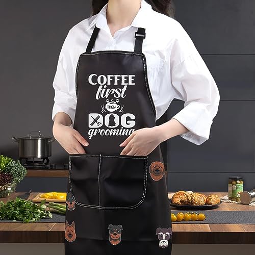 JXGZSO Dog Grooming Apron Dog Groomer Gifts Dog Hairdresser Gifts Dog Stylist - Image 4